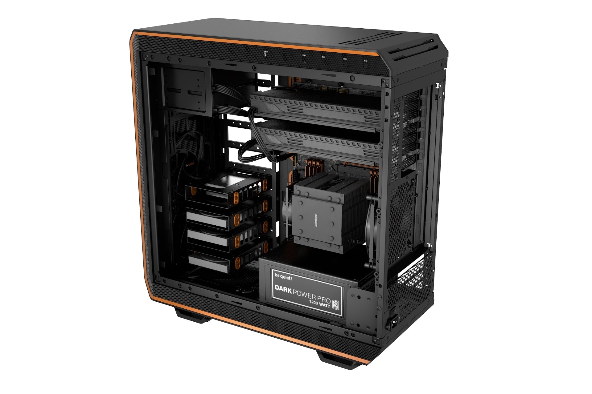 BE QUIET! CASE DARK BASE 900 ORANGE - Cryptech