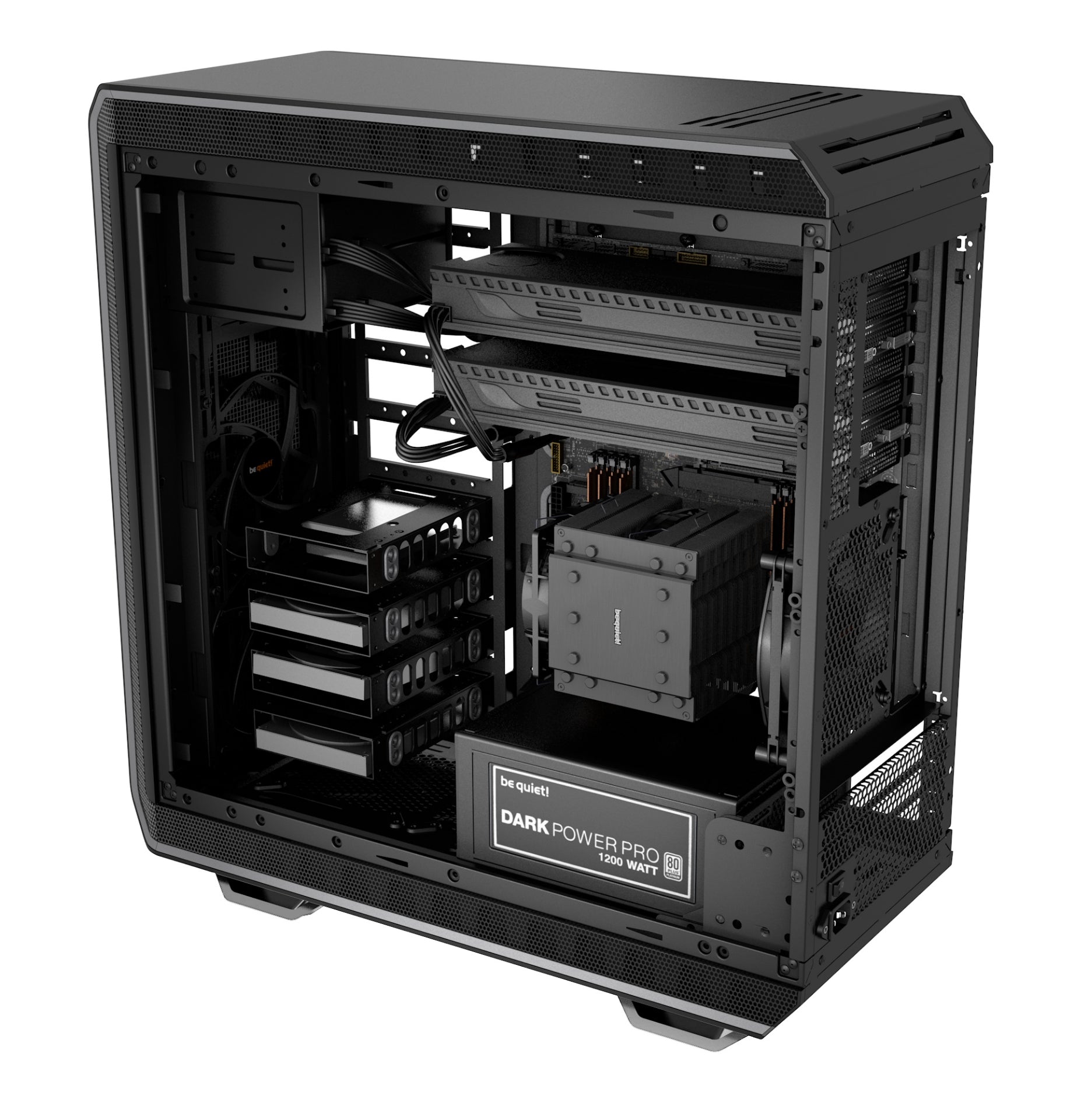 BE QUIET! CASE DARK BASE 900 SILVER - Cryptech