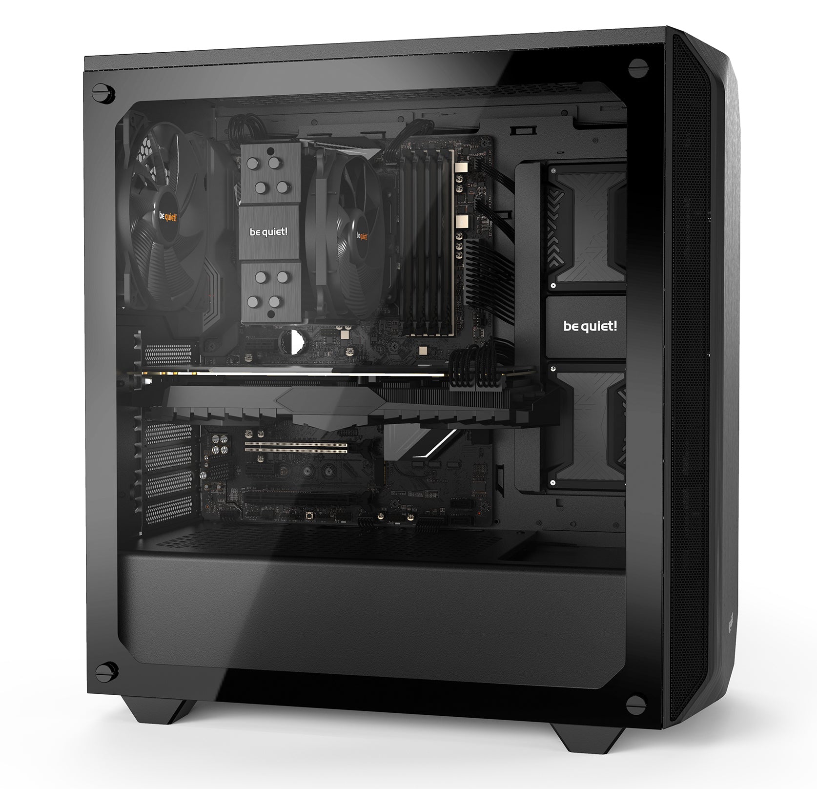 BE QUIET! CASE PURE BASE 500 WINDOW BLACK