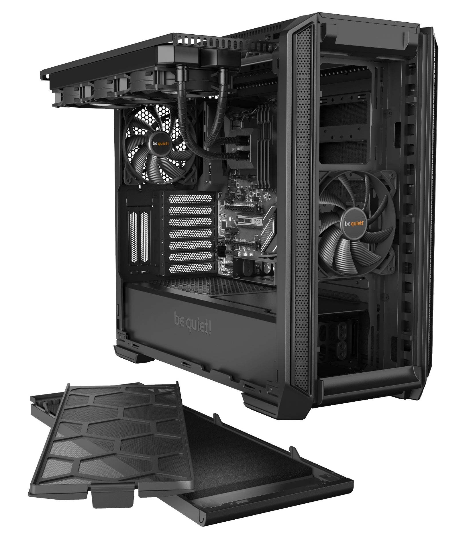 BE QUIET! CASE SILENT BASE 601 BLACK