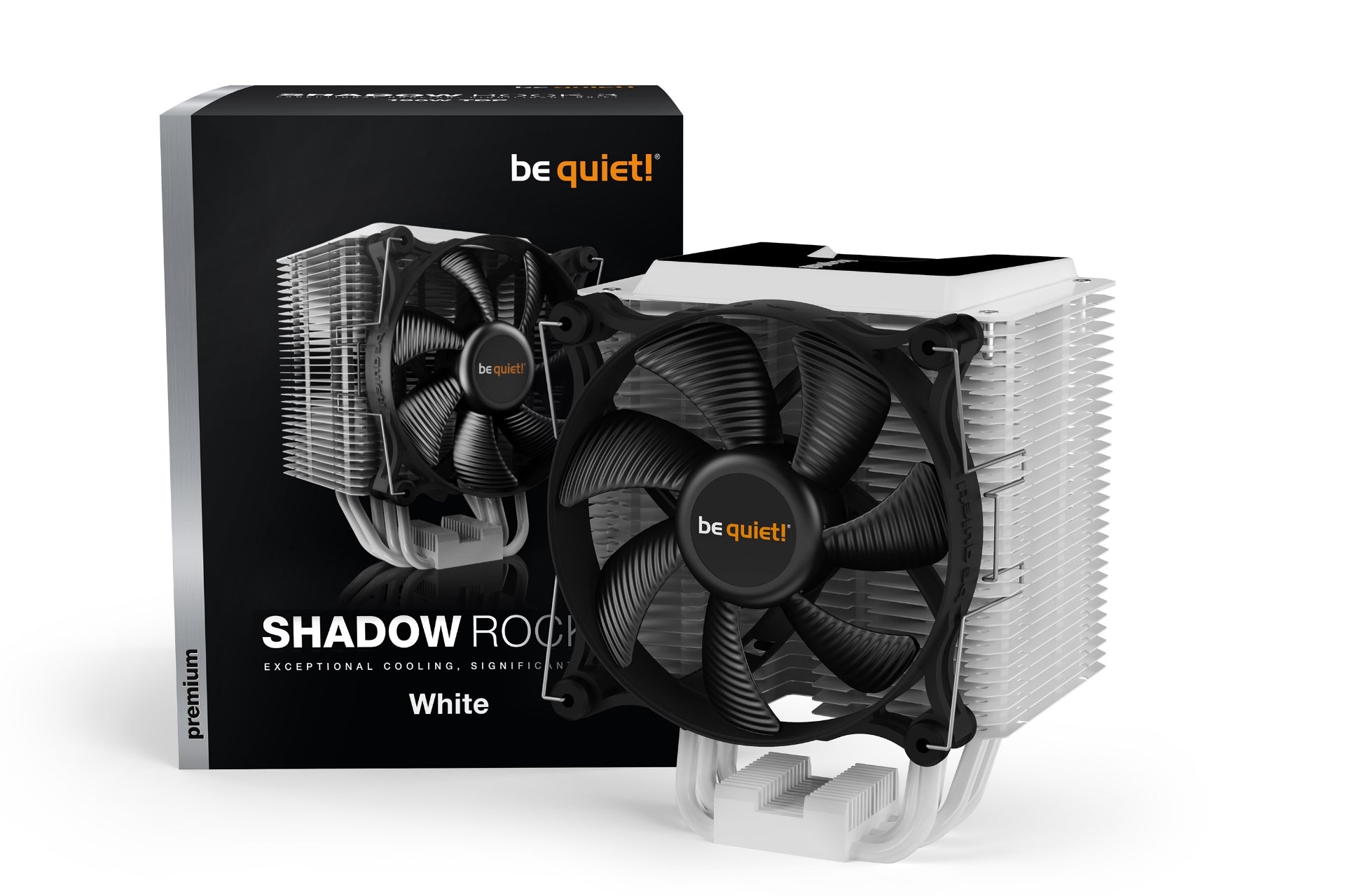 BE QUIET! CPU COOLING SHADOW ROCK 3 WHITE