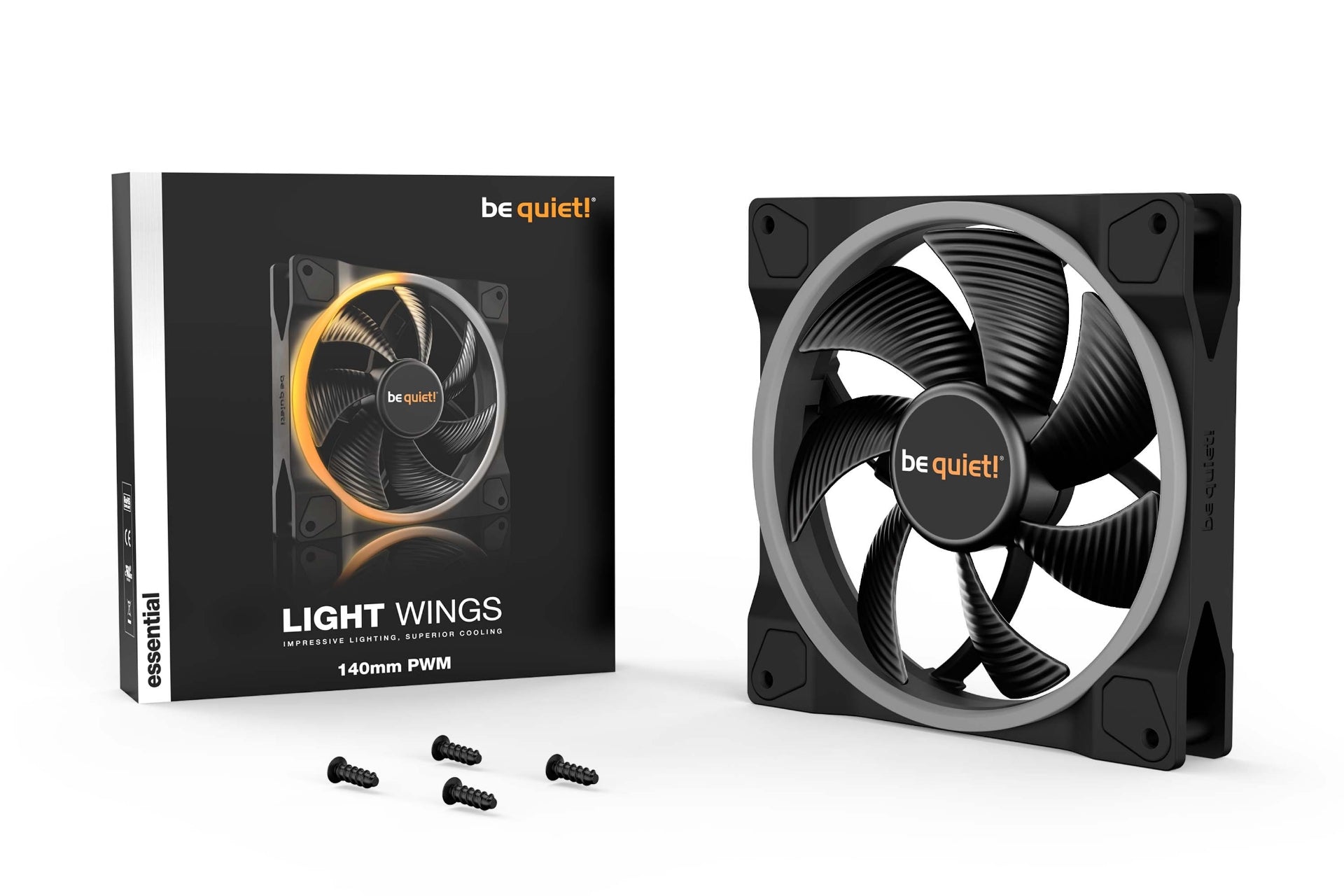 BE QUIET! LIGHT WINGS 140MM PWM - Cryptech