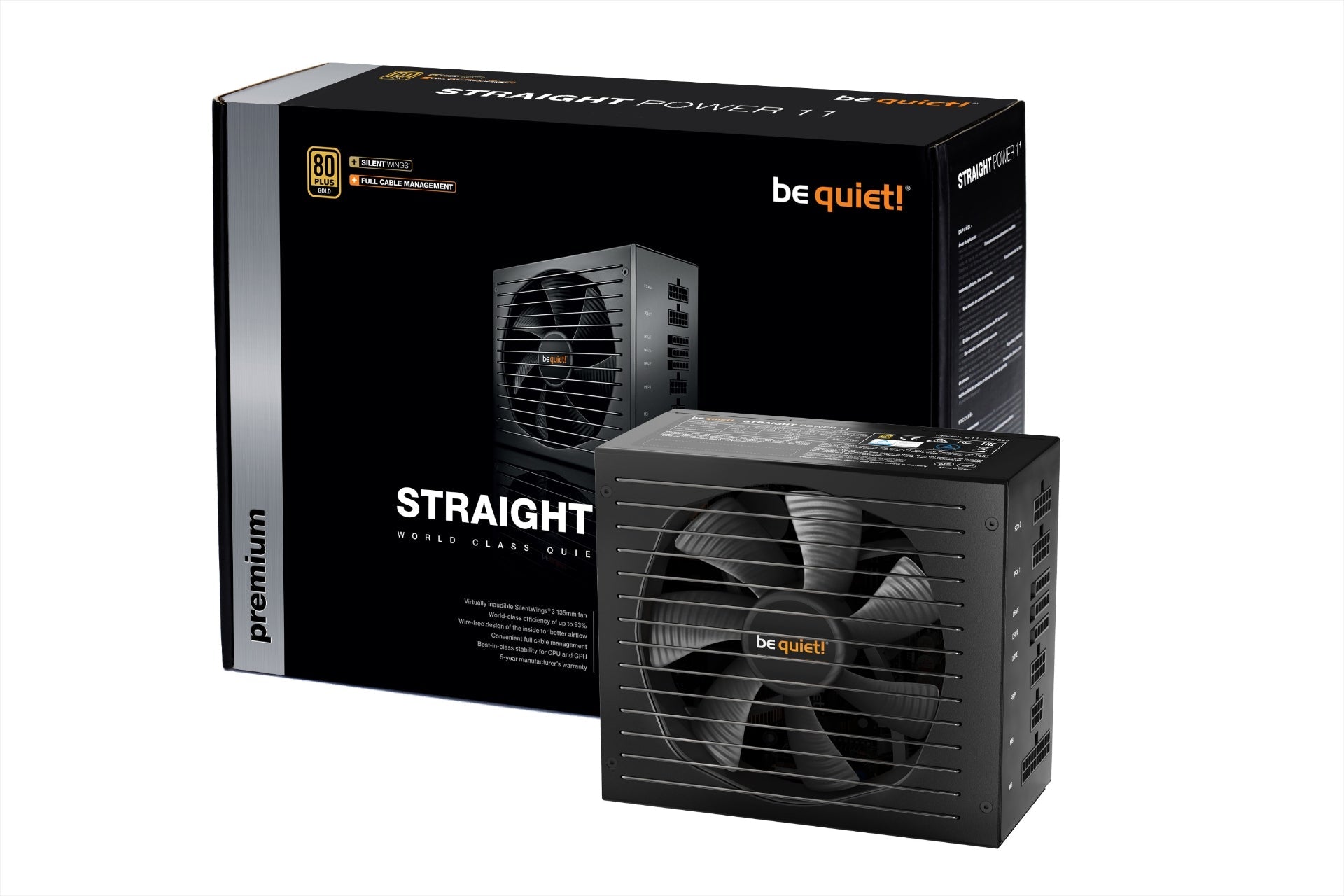 BE QUIET! PSU 650W STRAIGHT POWER 11 - Cryptech