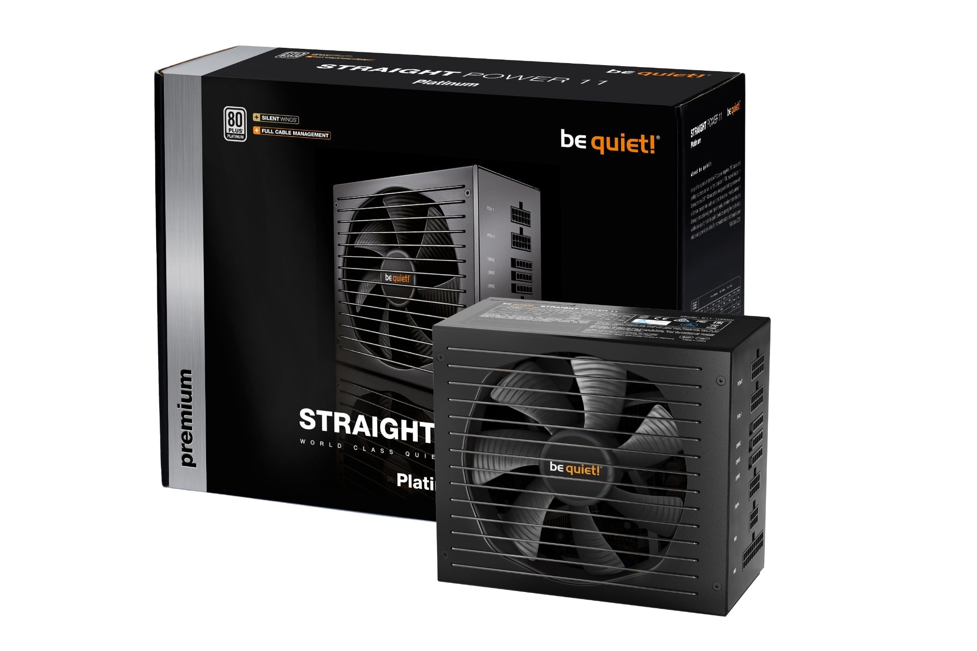 BE QUIET! PSU 650W STRAIGHT POWER 11 PLATINUM - Cryptech