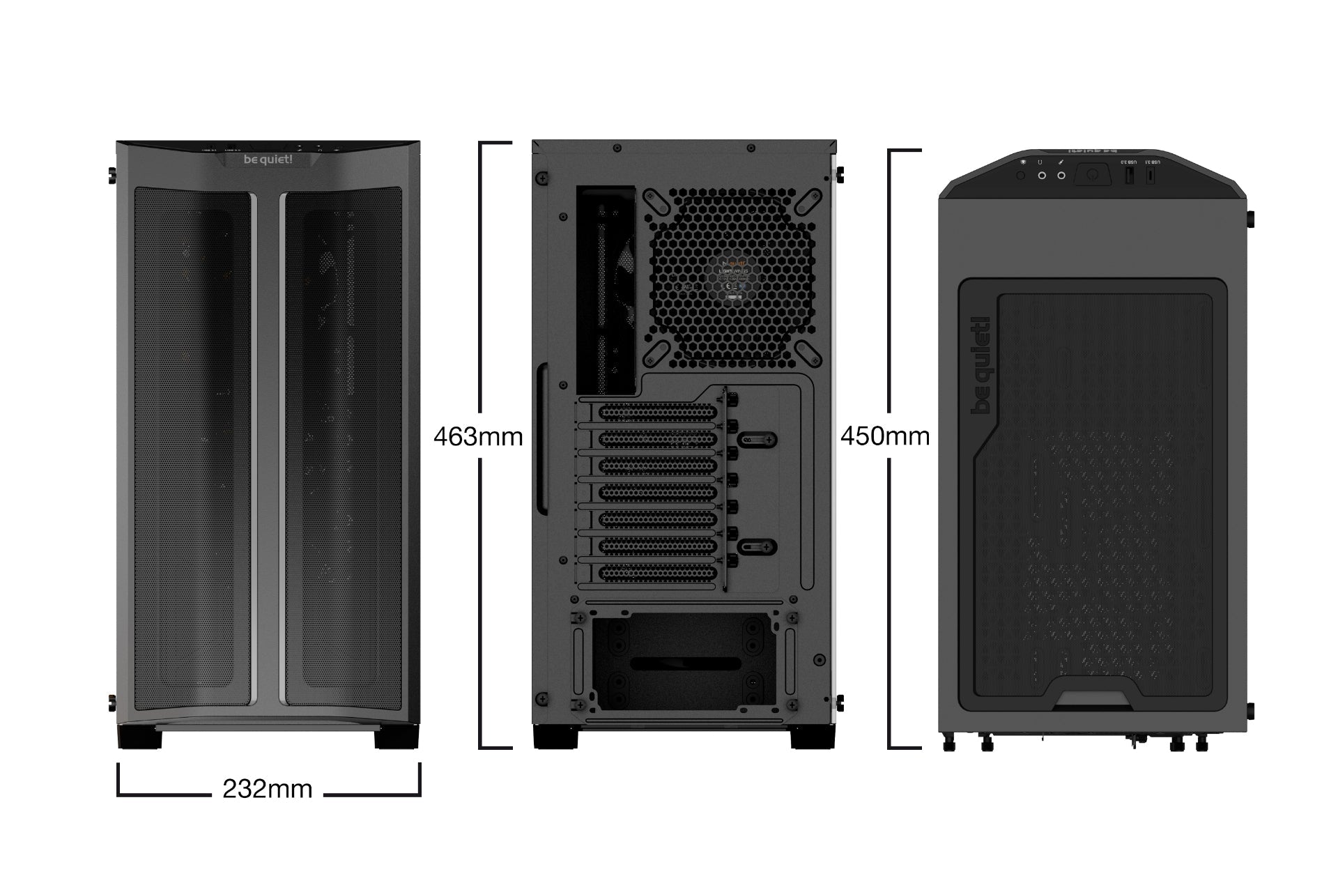 BE QUIET! PURE BASE 500FX BLACK