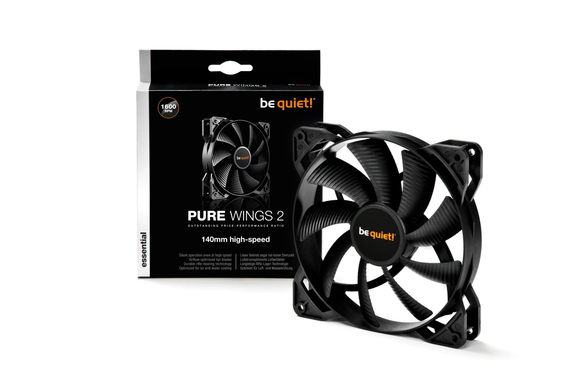 BE QUIET! PURE WINGS 2 140MM HIGH-SPEED - Cryptech