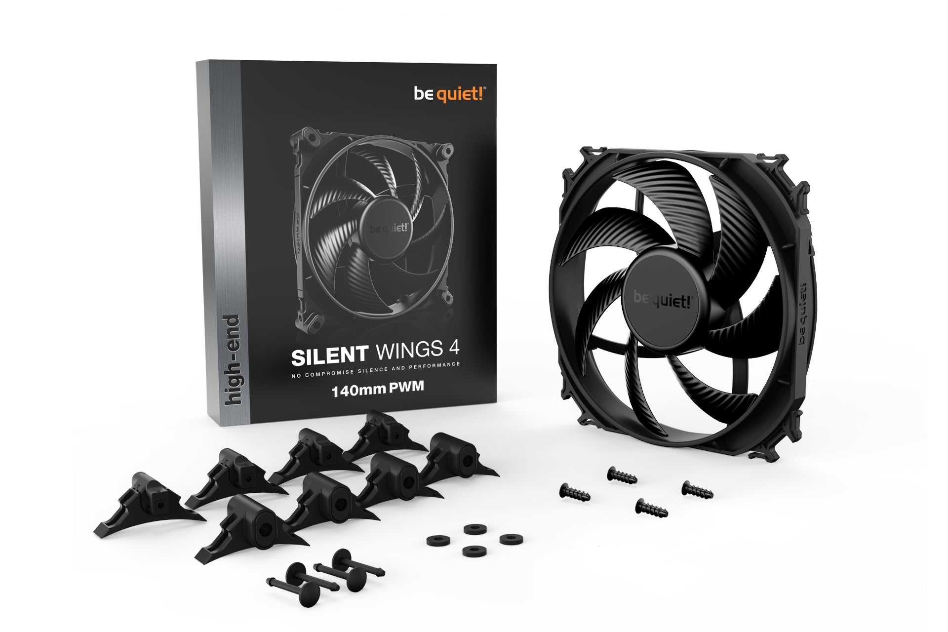 BE QUIET! SILENT WINGS 4 140MM PWM - Cryptech