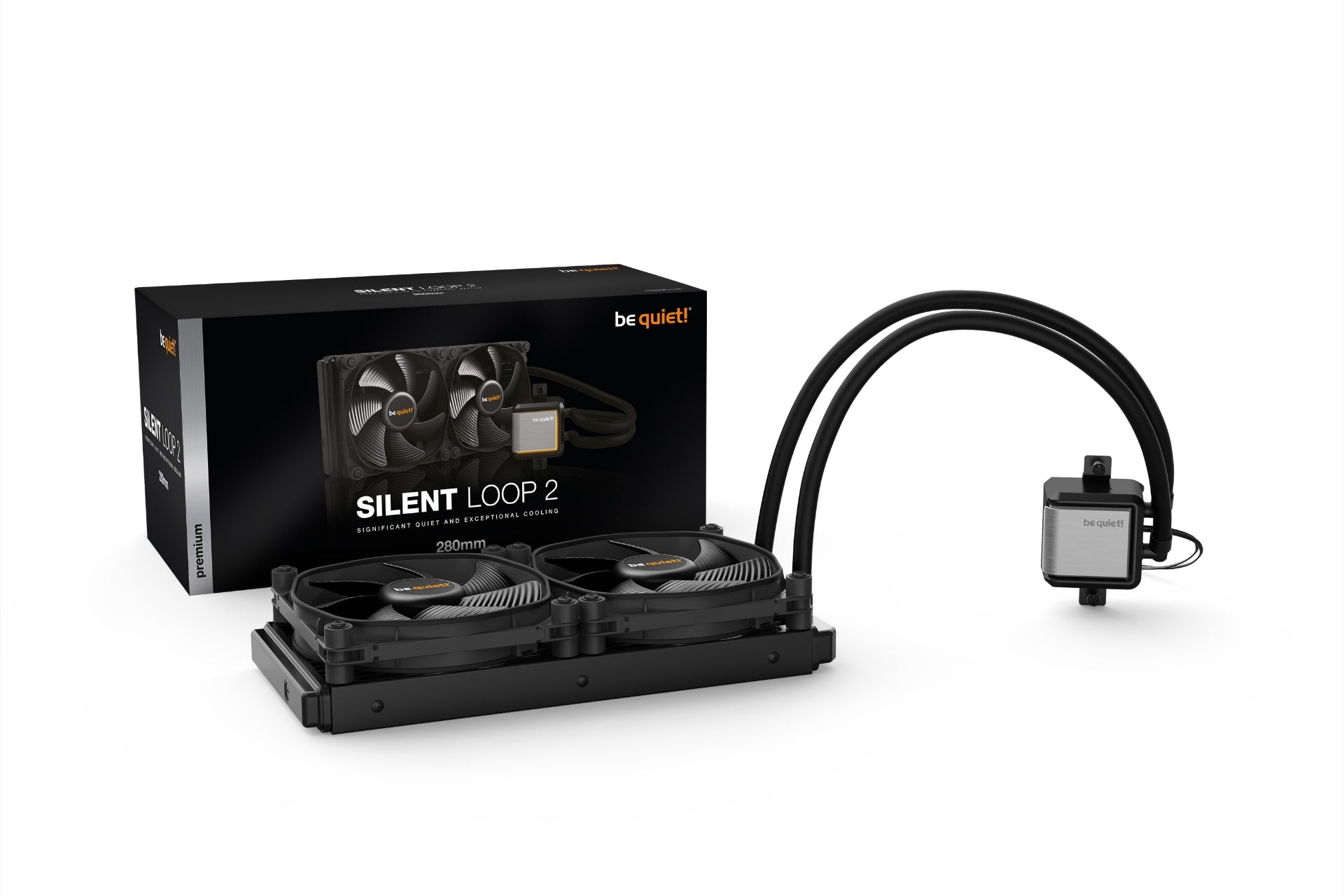 BE QUIET! WATER CPU COOLING SILENT LOOP 2 280MM