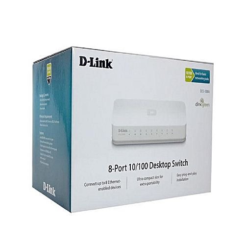 סוויץ&apos; D-LINK DGS-1008A 8 Port SOHO Switch 1G - Cryptech