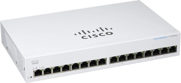 סוויץ&apos; לא מנוהל CISCO CBS110-16T-D 1GB 16 PORT - Cryptech