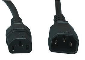 Cable Power Extender / UPS 3-pins 1M