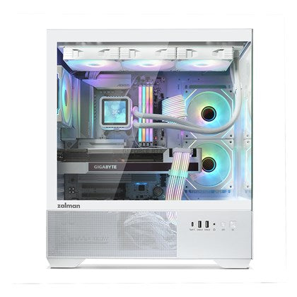 CASE ZALMAN ATX MID TOWER CHRONIX White