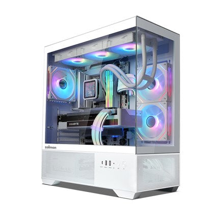 CASE ZALMAN ATX MID TOWER CHRONIX White