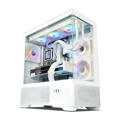 CASE ZALMAN ATX MID TOWER CHRONIX White
