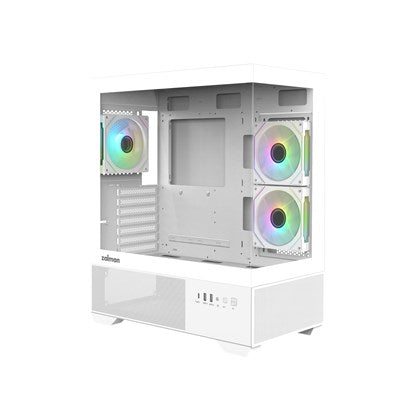 CASE ZALMAN ATX MID TOWER CHRONIX White
