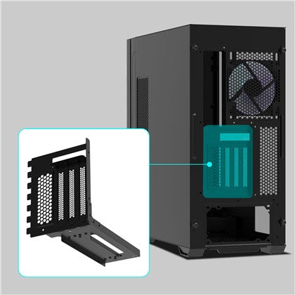 CASE ZALMAN ATX MID-TOWER Z10 DS Black