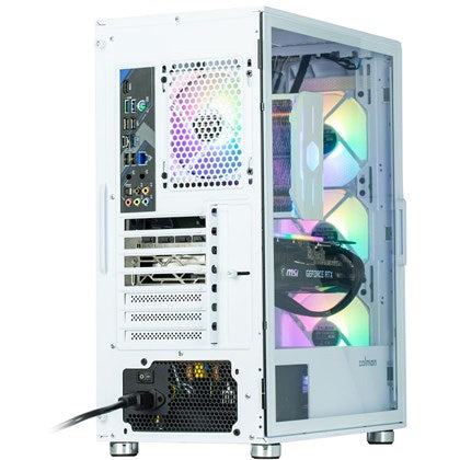 CASE ZALMAN MID TOWER I3 NEO TEMPERED GLASS White