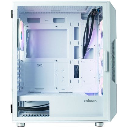 CASE ZALMAN MID TOWER I3 NEO TEMPERED GLASS White