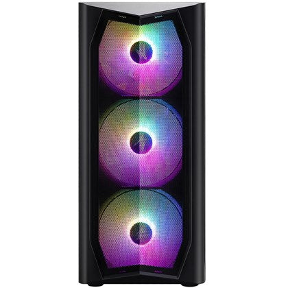 CASE ZALMAN MID TOWER N4 REV.1 RGB TEMPERED GLASS