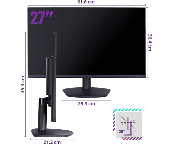 CoolerMaster 27’’ FHD 165Hz 0.5ms IPS Monitor