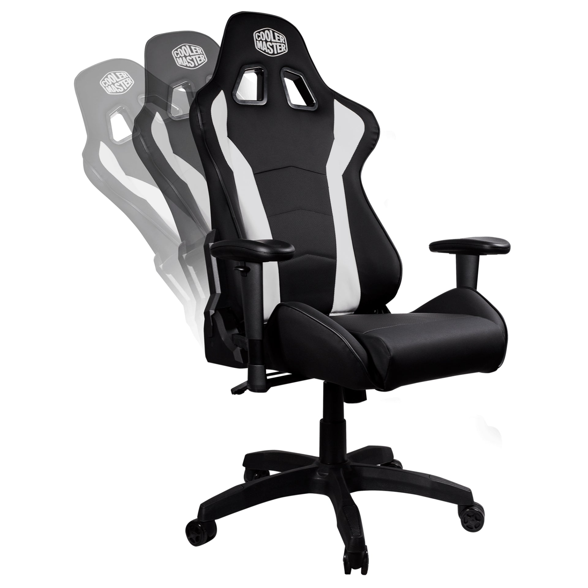 COOLERMASTER CALIBER R1 GAMING CHAIR WHITE - Cryptech