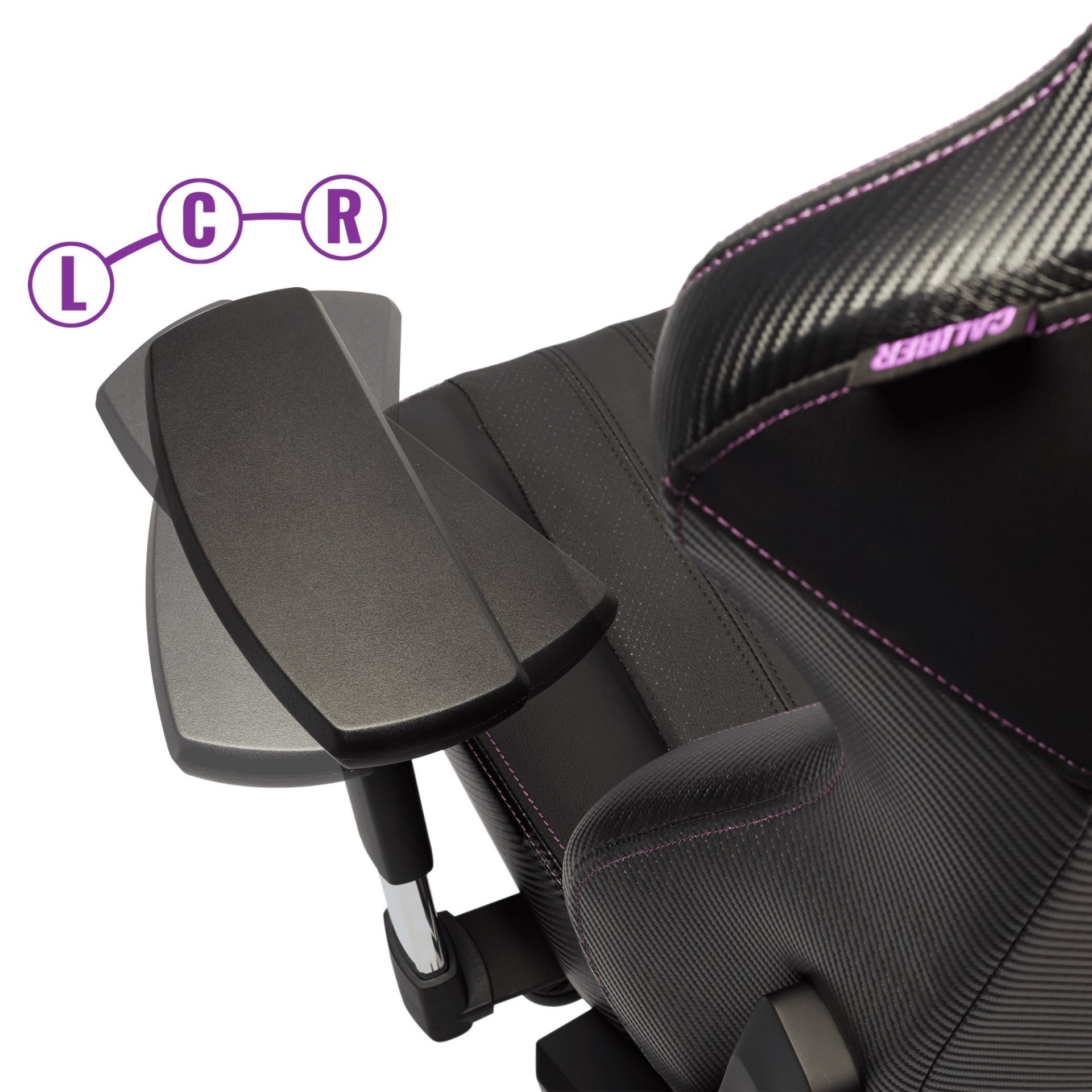 COOLERMASTER CALIBER X1 GAMING CHAIR BLACK - Cryptech