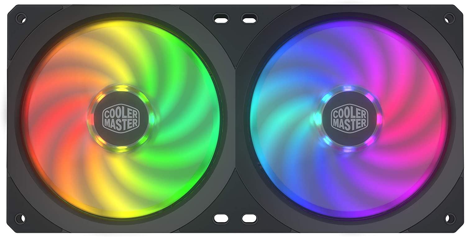 COOLERMASTER MASTERFAN SF240R ARGB 2 FAN - Cryptech