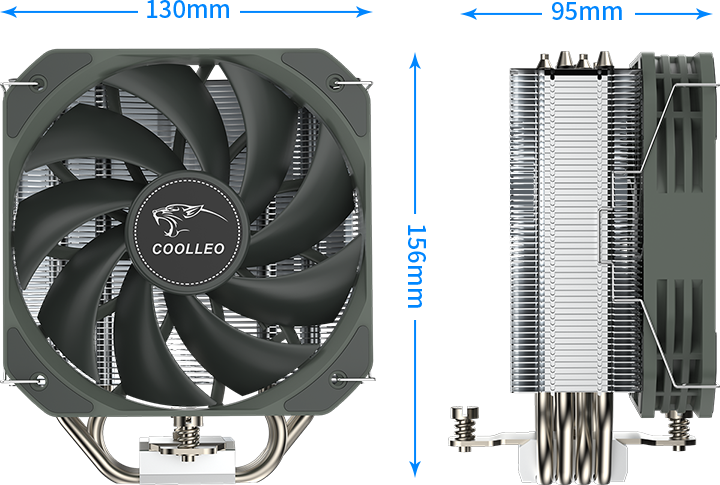 Coolleo Etian P40i MAX CPU Cooler