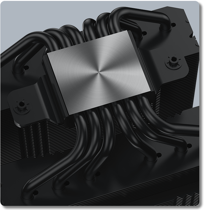 Coolleo Etian P60T ECO Black Edition V2 CPU Cooler