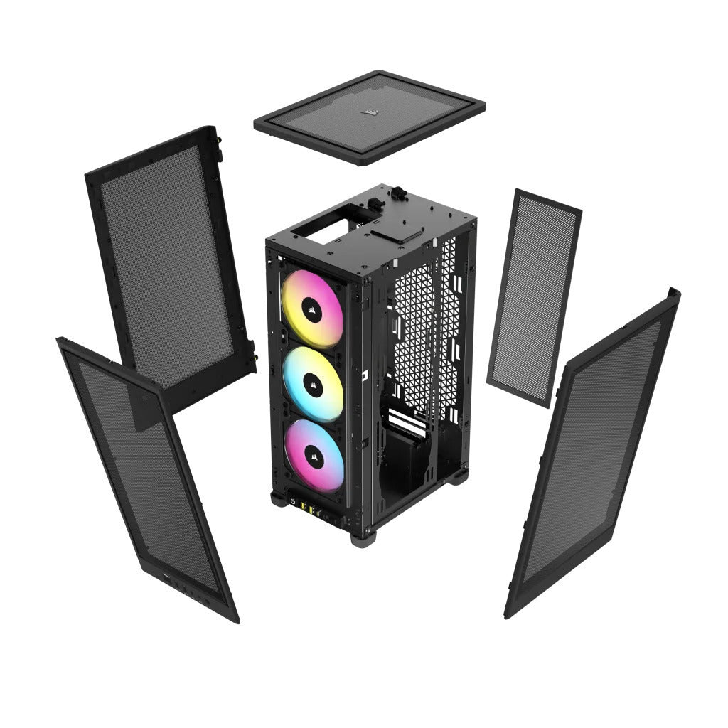 CORSAIR 2000D ICUE RGB AIRFLOW MINI CASE BLACK - Cryptech