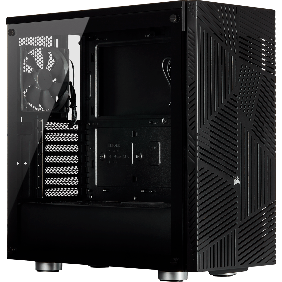 CORSAIR 275R AIRFLOW MID-TOWER CASE TG BLACK - Cryptech