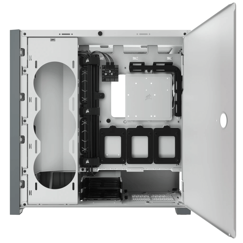 CORSAIR 5000D TG MID TOWER WHITE - Cryptech