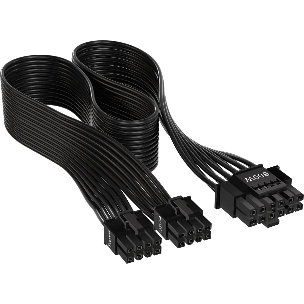 CORSAIR 600W PCIE 5.0 12VHPWR TYPE-4 PSU POWER CABLE - Cryptech