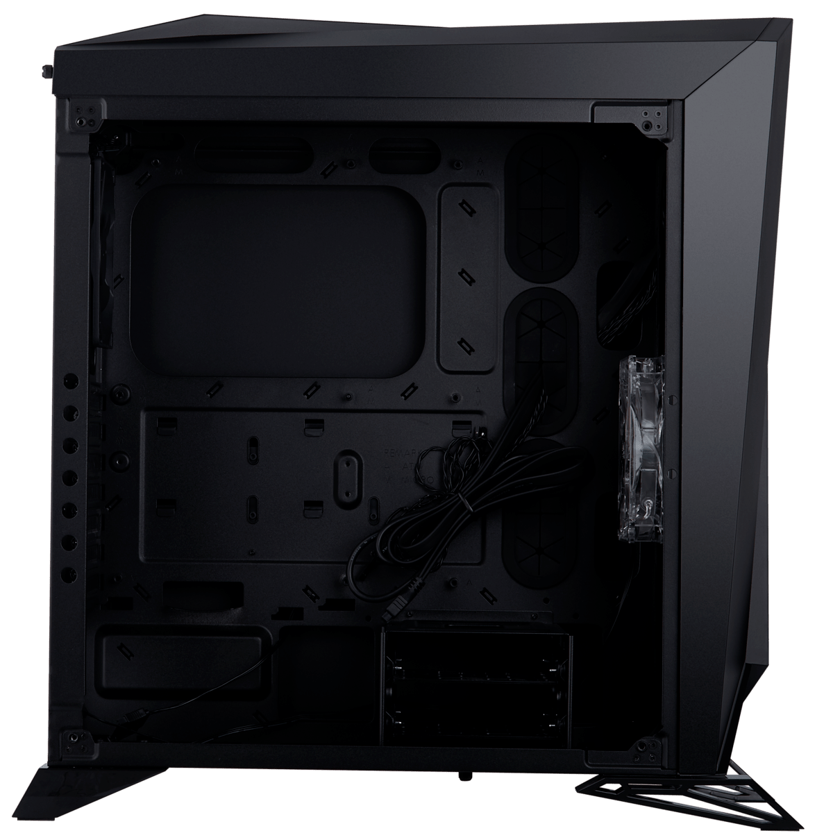 CORSAIR CARBIDE SERIES SPEC-OMEGA TEMPERED GLASS MID-TOWER BLACK - Cryptech