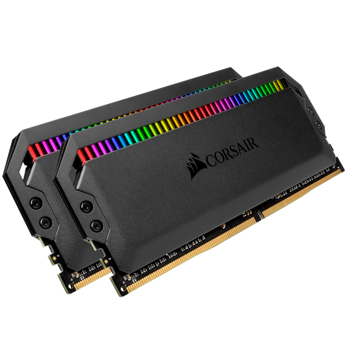 CORSAIR DDR4 16G (2X8G) 3200 CL16 DOMINATOR PLATINUM RGB BLACK - Cryptech