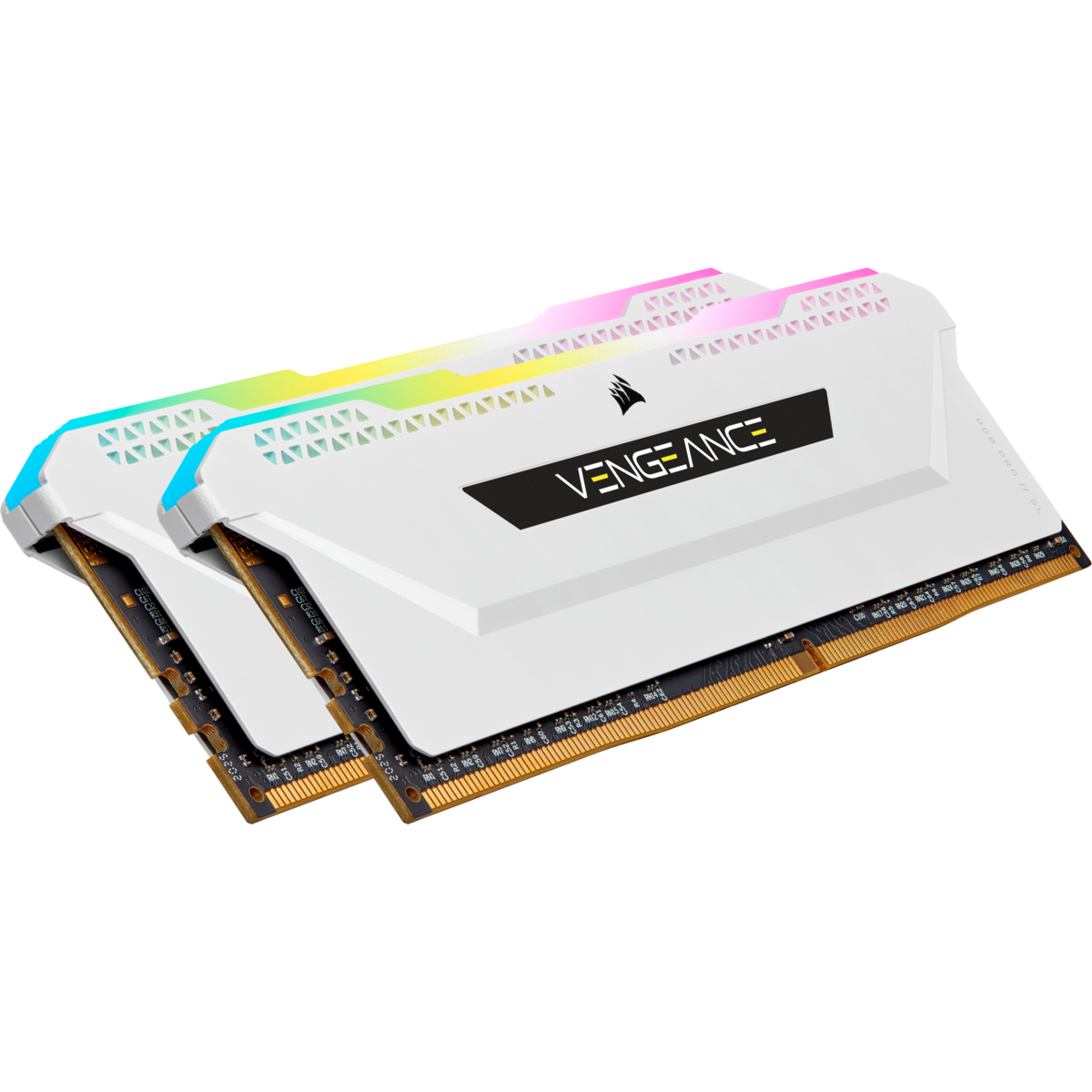 CORSAIR DDR4 16G (2X8G) 3600 CL18 VENGEANCE RGB PRO SL WHITE - Cryptech