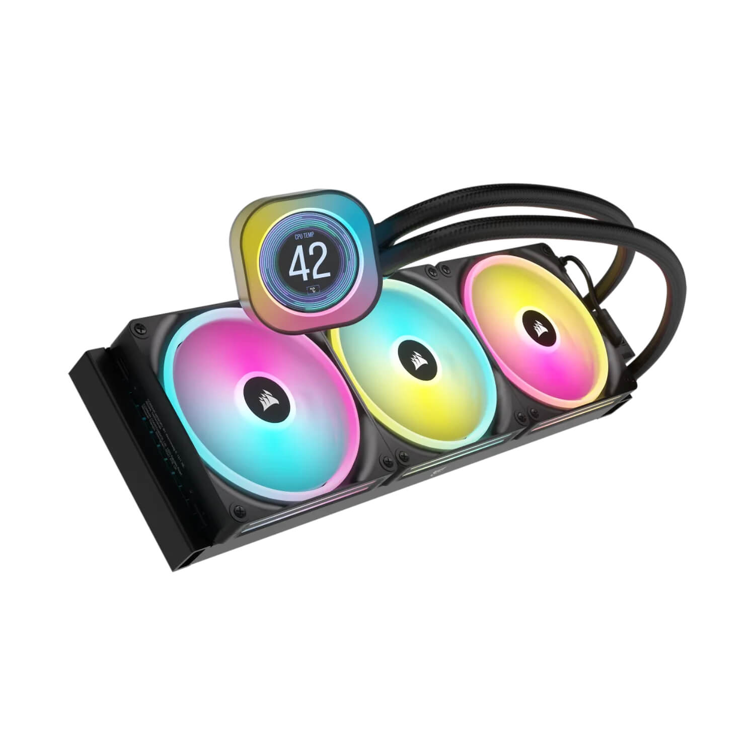 CORSAIR ICUE LINK LCD H170I RGB PERFORMANCE LIQUID CPU COOLER - Cryptech