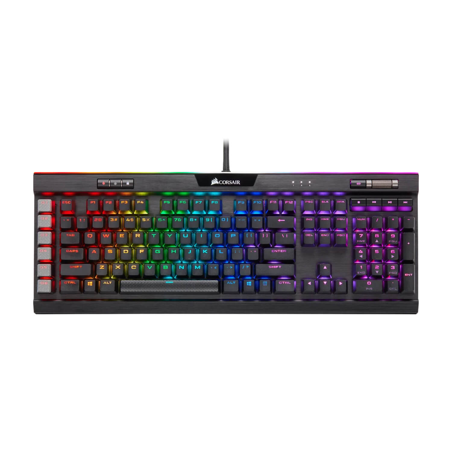 CORSAIR K95 RGB PLATINUM XT MECHANICAL GAMING KEYBOARD - CHERRY MX SPEED