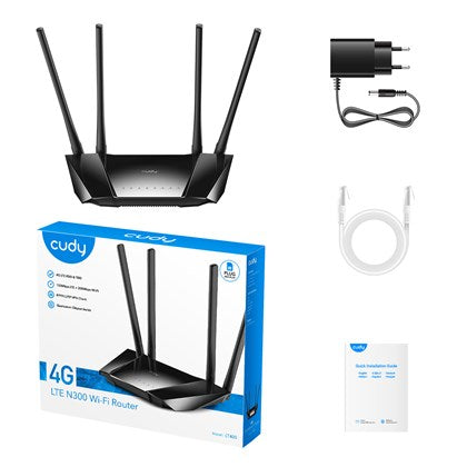 Cudy 4G LTE 300Mbps Wireless N