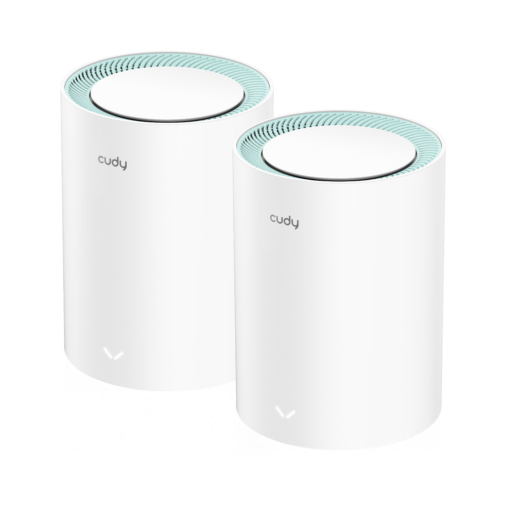 Cudy AC1200 Whole Home Mesh WiFi System M1300 נתב-2 יחידות