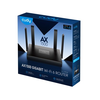 Cudy AX1500 Dual Band Wi-Fi 6 Router