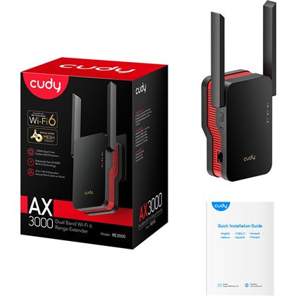 Cudy AX3000 Dual Band Wi-Fi 6 Extender