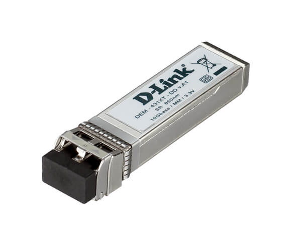 D-LINK - 10GBASE-SR SFP + TRANSCEIVER