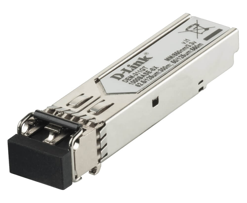 D-LINK GBIC SX MULTI-MODE FIBER TRANSCEIVER (UP TO 550M SUPPORT 3.3V POWER)