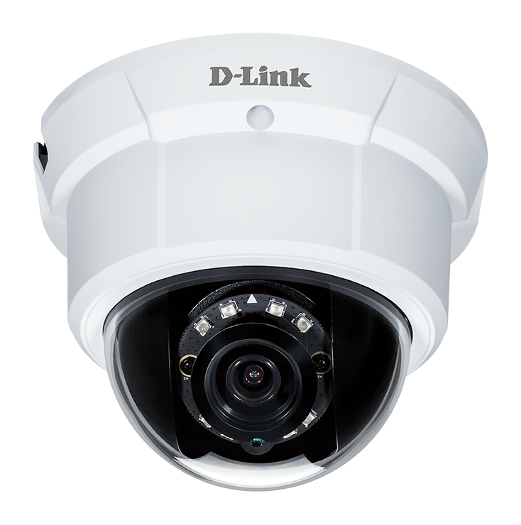 D-LINK IP CAM DOME 2MP WITH POE, DAY/NIGHT IR 10M VANDAL PROOF ONVIF - Cryptech