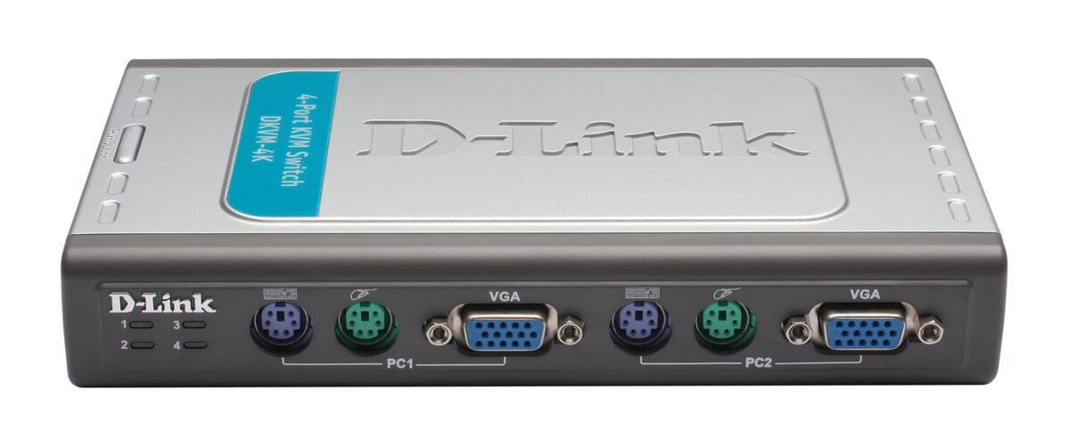 D-LINK KVM SWITCH DIGITAL 4 PORT PS/2 - Cryptech