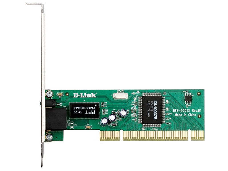 D-LINK NETWORK ADAPTER 10/100 PCI DUAL SPEED DFE-520TX - Cryptech