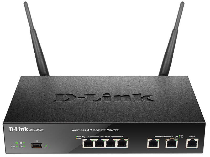 D-LINK VPN WIRELESS BUSINESS ROUTER 2X WAN, 4X GBL AC1200 DUAL BAND - Cryptech