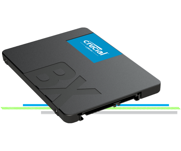 דיסק פנימי Crucial BX500 2TB 3D NAND SATA 2.5-inch SSD