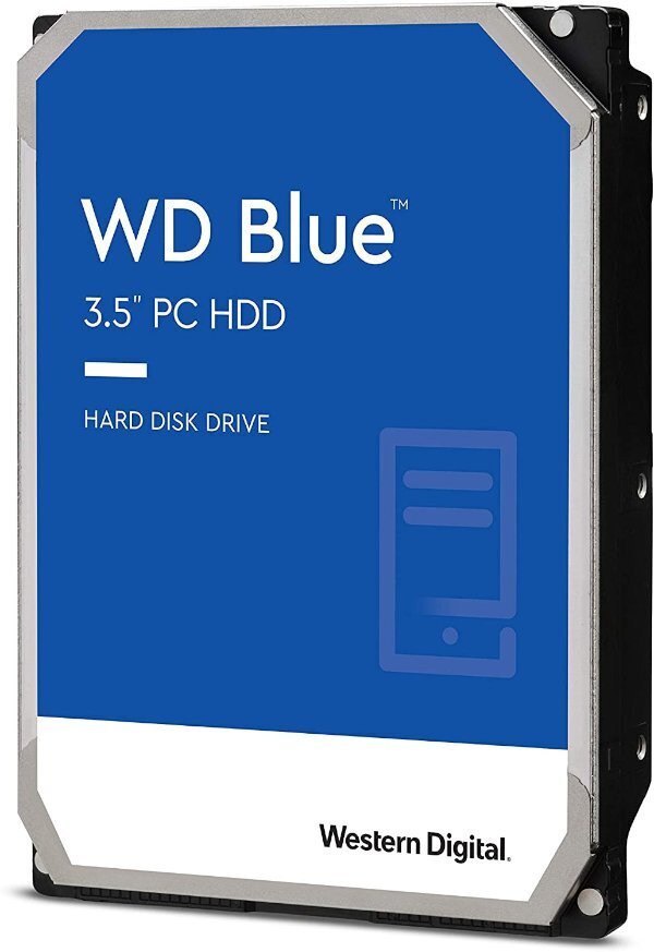 דיסק קשיח פנימי לנייח 3.5 Western Digital 2TB Blue 256MB 7200rpm - Cryptech